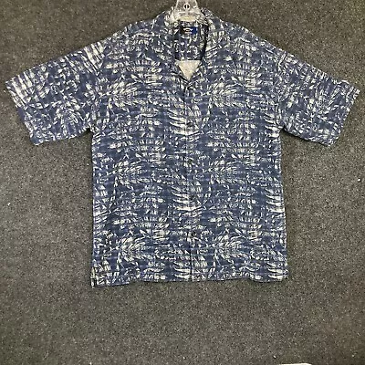 Callaway Golf Mens Large Short Sleeve Button Silk Shirt • $20.99