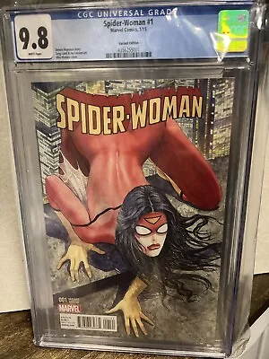 Spider-Woman #1 (Marvel January 2015) Milo Manara Cover • $975