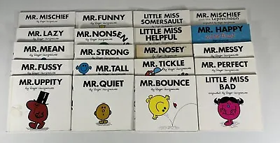 Lot Of 20 Mr. Men And Little Miss Small Paperback Books Roger Hargreaves 1970-80 • $21.98