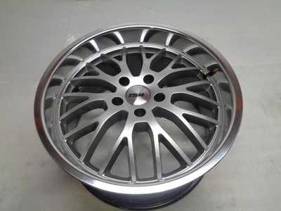 $264.95 • Buy 1 NEW TSW SNETTERTON SILVER WHEEL 1895SNT405114S76 18x9.5 5x115 ET35
