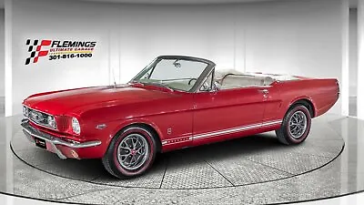 1966 Ford Mustang GT K Code Convertible • $99990