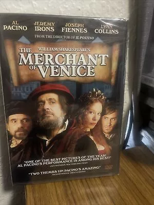 William Shakespeare’s The Merchant Of Venice DVD Al Pacino New Sealed Free Ship • $9.99