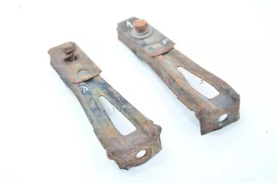 BMW E28 Euro Front Bumper Brackets Set Left Right Used With Defects #1 • $55