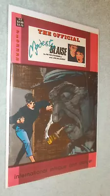 The Official Modesty Blaise # 2 Gd+ Low Grade Pioneer Comics 1988 • $5.95