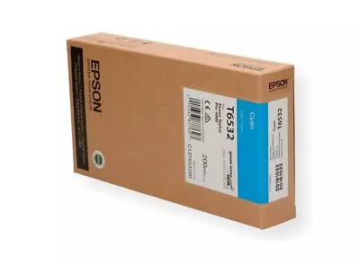 Epson Cyan T6532 - 200 Ml Ink Cartridge For Epson Pro 4900 • $89.99