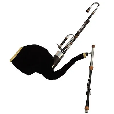 Irish Uilleann Pipes Half Set - Chanter In D With 4 Nickle Keys • £218.46