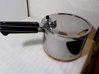 Vintage Revere Ware 4 Qt Pressure Cooker • $25