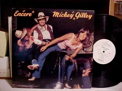 Promo Mickey Gilley Lp  Encore  Epic Records Vinyl Je 36851 Stereo Near Mint • $15