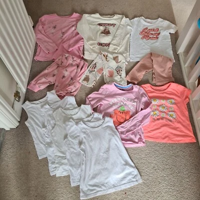 £12.50 • Buy Girls Pjs Pyjama Bundle 6-7 Years VGC