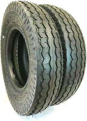 $159.88 • Buy Two New 8-14.5 Trailer Tire 14  Ply Rated Heavy Duty 8 14.5