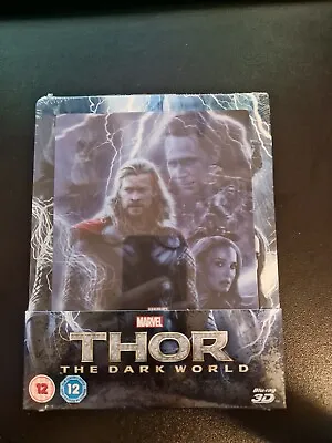 MARVEL - Thor: The Dark World Lenticular 3D Steelbook (Blu-ray). New & Sealed. • £29.99