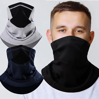 Winter Warmer Neck Gaiter Windproof Half Face Mask For Ski Motorcycle Cycling US • $4.99