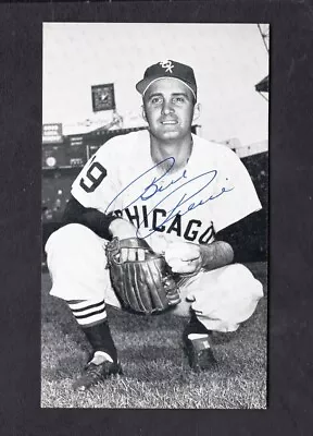 Billy Pierce SIGNED J.D McCarthy Post Card Chicago White Sox SHIPPING IS FREE • $19.99