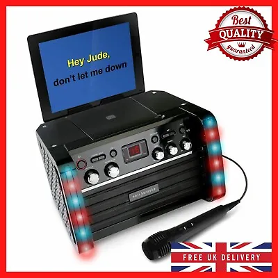£78.99 • Buy Professional Karaoke Machine Kareoke System Party Bluetooth Microphone CD Discs