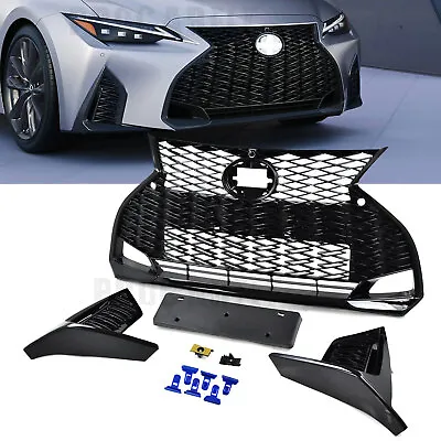 2021 2022 Lexus Is300 Is350 F-sport Front Grille W/ Camera Hole Oem 53112-53470 • $359