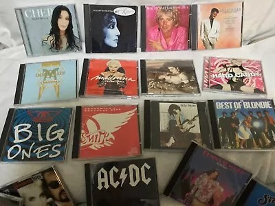 27 Assorted CD's 80's & More Rock Artists Van Halen AC/DC Aerosmith & Others • $140