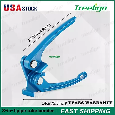 FOR 1/8 3/16 1/4  Tube Bender Tubing Fuel Brake AC Refrigerant Line Bending Tool • $9.99