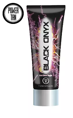 Power Tan Black Onyx HOT Tingle Sunbed Tanning Accelerator Lotion Cream 250ml • £23.95