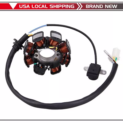 GY6 150cc 8 Pole 8 Coil Magneto Stator For Scooter Charging System • $19.95