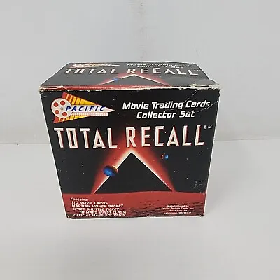 1990 TOTAL RECALL Complete Movie 101 Trading Card Set Martian Money Mars Rock  • $32.88