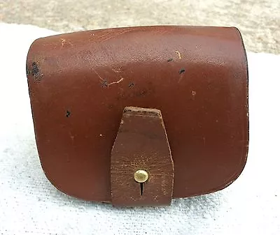 £181.46 • Buy Vintage Ww2 Original Leather Hand Made Cartridge Bullet Holding Pouch Case