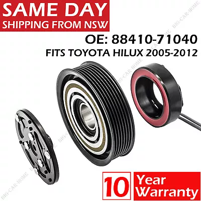 $73 • Buy Air Con AC Compressor Clutch Toyota Hilux KUN26R KUN16R 1KD 3.0L Diesel 05-2012
