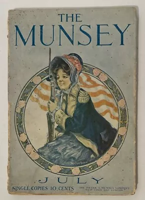 2 Complete Issues Of Munsey Magazine - September 1904 & July 1909 • $17