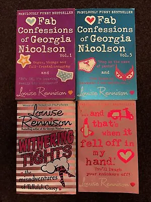 Louise Rennison Book Bundle X 4 Lots Listed Free P&P (SH23) • £9.99