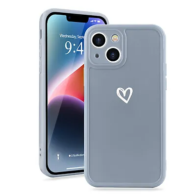$8.99 • Buy IPhone 13 Pro Max 12 11 XR 8 7 SE 2022 Girly Heart Shockproof Case Phone Cover