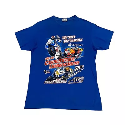 Circuit De Valencia Gran Premio Final Round Tshirt | Vintage MotoGP Motorsports • $24.39