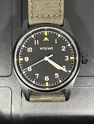 W10/445 Men’s Mechanical Field Watch Created By W10 Watch Company WR150m Ø39mm • $355.56