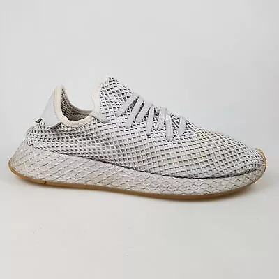 Men's ADIDAS 'Deerupt' Sz 10.5 US Runners Shoes Grey Webbing | 3+ Extra 10% Off • $48.99