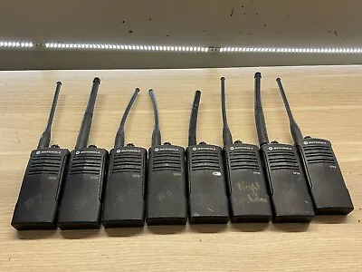 Lot Of  8 Motorola CP110 Two Way Radios  UHF H96RCC9AA2BA /FRA976 • $200