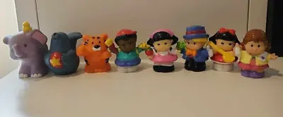 Mattel Fisher Price Little People X8 Figures Bulk Lot Animals People Figures • $19.99