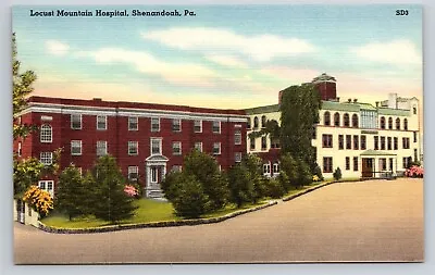 Shenandoah Pennsylvania Locust Mountain Hospital PA Vintage Postcard • $2.19