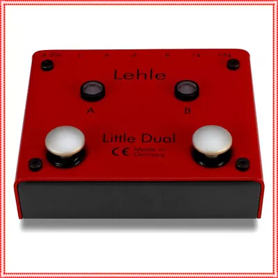 Lehle Little Dual A-B-Y Maximum Signal Fidelity Amp Switching Guitar Pedal • $281.78