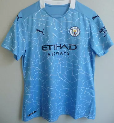 Women's Puma Manchester City Soccer Home Jersey XL NWT • $34.99