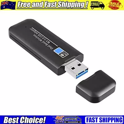 2.4/5GHz Dual Band Mini WiFi Dongles Free Drive Bluetooth-Compatible5.0 Useful • $21.55