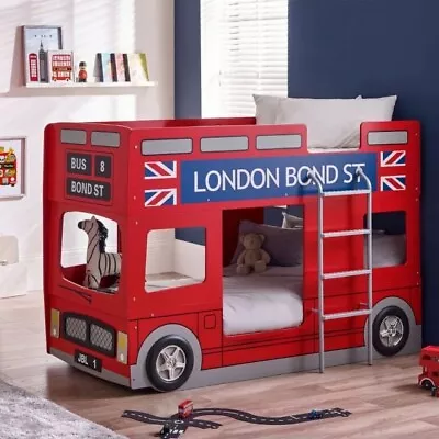 London Bus Style Bunk Bed • £200