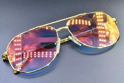 $179.99 • Buy Vintage Niton Japan Cartier Glasses Fred Eyeglasses Tiffany Sunglasses 9205