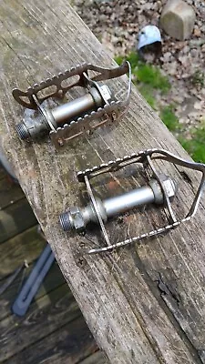 Vintage Bicycle Pedals Schwinn World 9/16 • $25