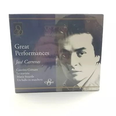 Great Performances: 4 Complete Operas Box Set Remastered Carreras Jose • $17.49