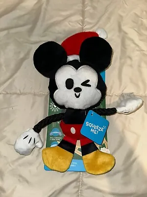 BARK Box Mickey Mouse Santa Dog Toy • $13.59