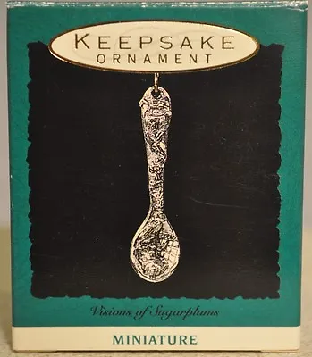 Hallmark - Visions Of Sugarplums - Glowing Spoon - Collector Minature Ornament • $11.59