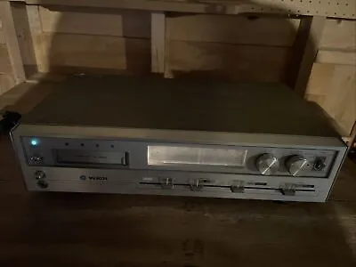 Webcor Fm/am Stereo Receiver + 8 Track / Cassette Player Model 111 Tested • $175.99