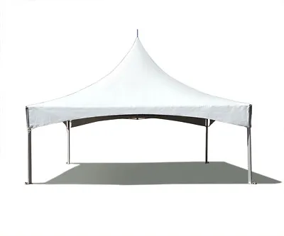 20x20' White Wedding Canopy Twin Tube High Peak Frame Tent Party Event Marquee • $3999.99
