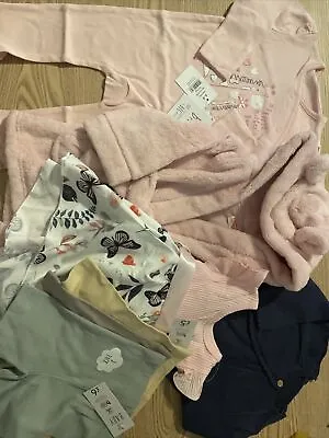 Baby Girls 6-9 Months Bundle Of Clothes BNWT • £20