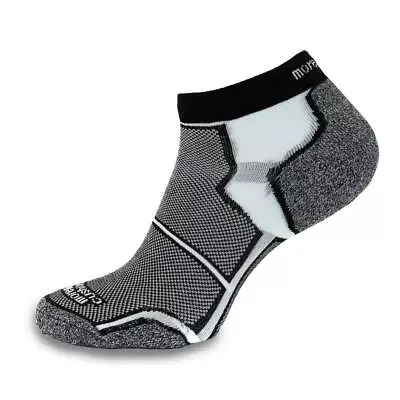 £2.75 • Buy More Mile New York Cushioned Running Socks Black Low Ankle Padded Sports Fitness