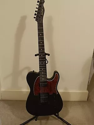 £50 • Buy Harley Benton TE-20HH SBK Std Series Matt Black RH Tele Style Electric Guitar