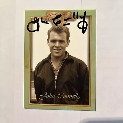 Manchester United/Man Utd Captains Signed Card John Connelly • £11.20